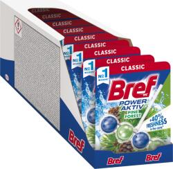 Bref Комплект Ароматизатор за тоалетна Bref Power Aktiv Pine, 10x50 гр (9000100625173)
