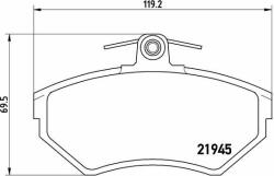 BREMBO Bre-p85032 (p 85 032)