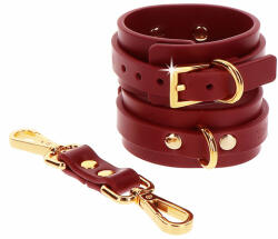 TABOOM Manșete pentru Mâini Taboom Bondage Red Faux Leather