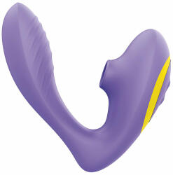 ROMP Vibrator din Silicon cu Dublă Stimulare Romp Reverb Pleasure Air Vibrator