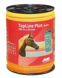 Ako Topline Plus Villanypásztor Szalag 20mm 200m Sárga/narancs