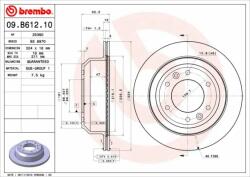 BREMBO Bre-09. B612.10 (09.b612.10)