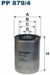 FILTRON Üzemanyagszűrő FILTRON PP 879/4 (PP 879/4)