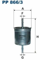 FILTRON Üzemanyagszűrő FILTRON PP 866/3 (PP 866/3)