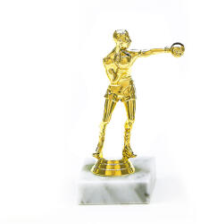 WINNER CUP Arany hatású figura - Ökölvívó (férfi)