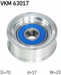 SKF Szíjtárcsa/vezetőgörgő, hosszbordás szíj SKF VKM 63017 (VKM 63017)