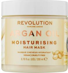 Revolution Beauty Mască hidratantă pentru păr - Makeup Revolution Moisturising Argan Oil Hair Mask 200 ml