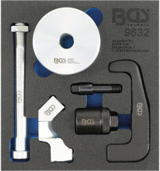 BGS technic Injektor-lehúzó, Bosch CDI injektorokhoz, 6 darabos, tálcán (9632)