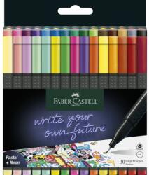 Faber-Castell tűfilc készlet 30db-os 0, 4mm GRIP