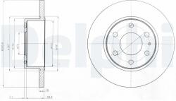 DELPHI Tarcza Ham. Iveco Daily Iii 06- (bg4165)