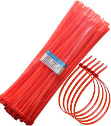 Industrial Solutions & Services Kábelkötegelő készlet, piros, 5, 0 x 300 mm, 50 darabos (IST1015)