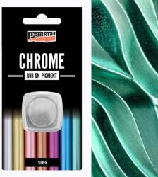 PENTART Rub-on pigment színes krómozott hatású 0, 5 g gekkózöld