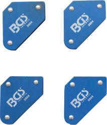 BGS Technic Hegesztő mágnes készlet, mini, 4 kg, 4 részes (3004)