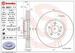 BREMBO Bre-09.9921. 11 (09.9921.11)