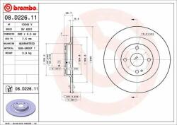 BREMBO féktárcsa BREMBO 08. D226.11 (08.D226.11)