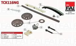 FAI AutoParts vezérműlánc készlet FAI AutoParts TCK116NG (TCK116NG)