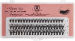 Lewer Gene false, 9 mm, 10 mm , 11 mm, C, 60 buc. - Lewer Natural Lash Maximum Volume Hollywood 60 buc