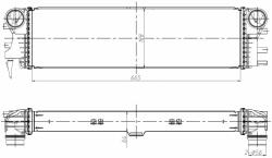 NRF töltőlevegő-hűtő NRF 309037 (309037)