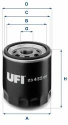 UFI olajszűrő UFI 23.435. 00