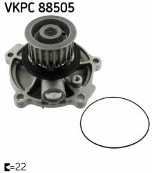 SKF Vízszivattyú, motorhűtés SKF VKPC 88505 (VKPC 88505)