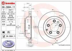 BREMBO Bre-09. C884.11