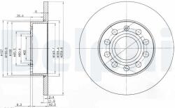 DELPHI Tarcza Ham. Audi A3 (bg3890c)