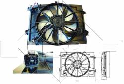 NRF ventilátor, motorhűtés NRF 47285 (47285)