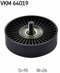 SKF Szíjtárcsa/vezetőgörgő, hosszbordás szíj SKF VKM 64019 (VKM 64019)