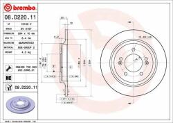 BREMBO Bre-08. D220.11 (08.d220.11)