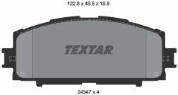 TEXTAR fékbetétkészlet, tárcsafék TEXTAR 2434701 (2434701)