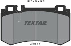 TEXTAR fékbetétkészlet, tárcsafék TEXTAR 2347802 (2347802)