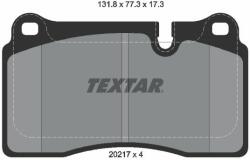 TEXTAR fékbetétkészlet, tárcsafék TEXTAR 2021701 (2021701)