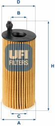 UFI olajszűrő UFI 25.142. 00