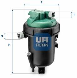 UFI Üzemanyagszűrő UFI 55.175. 00