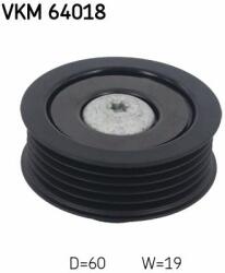 SKF Szíjtárcsa/vezetőgörgő, hosszbordás szíj SKF VKM 64018 (VKM 64018)