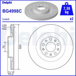 DELPHI Tarcza Ham. Tyl (bg4998c)