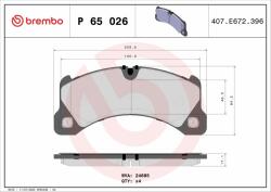 BREMBO BRE-P65026