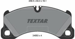 TEXTAR fékbetétkészlet, tárcsafék TEXTAR 2455301 (2455301)