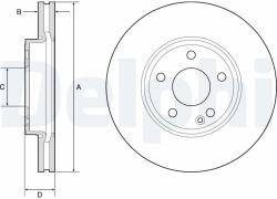 DELPHI Tarcza Ham. Mercedes A W176 11- (bg4788c)