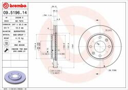 BREMBO Bre-09.5196. 11