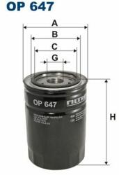 FILTRON olajszűrő FILTRON OP 647 (OP 647)