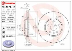 BREMBO Bre-09. A971.11 (09.a971.11)