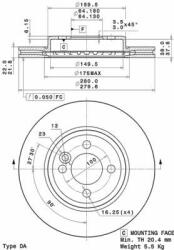 BREMBO Bre-09. A761.11 (09.a761.11)