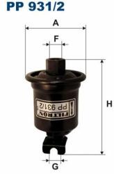 FILTRON Üzemanyagszűrő FILTRON PP 931/2 (PP 931/2)