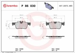 BREMBO BRE-P86030