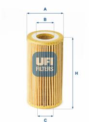UFI olajszűrő UFI 25.180. 00