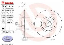 BREMBO Bre-09. A728.11 (09.a728.11)