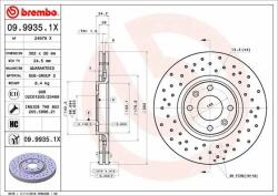 BREMBO Bre-09.9935. 1x (09.9935.1x)