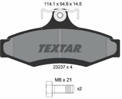 TEXTAR fékbetétkészlet, tárcsafék TEXTAR 2323701 (2323701)