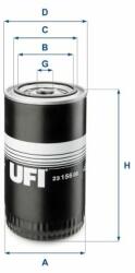 UFI olajszűrő UFI 23.156. 00